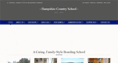 Desktop Screenshot of hampshirecountryschool.org
